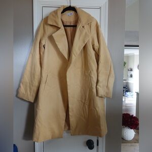 Fashion Nova Oversized Tan Camel Coat